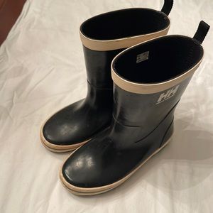 Helly Hansen navy rain boots US size 13